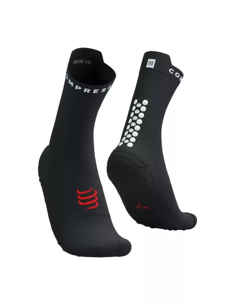 COMPRESSPORT PRO RACING SOCKS V4.0 HIGH Futózokni black/white