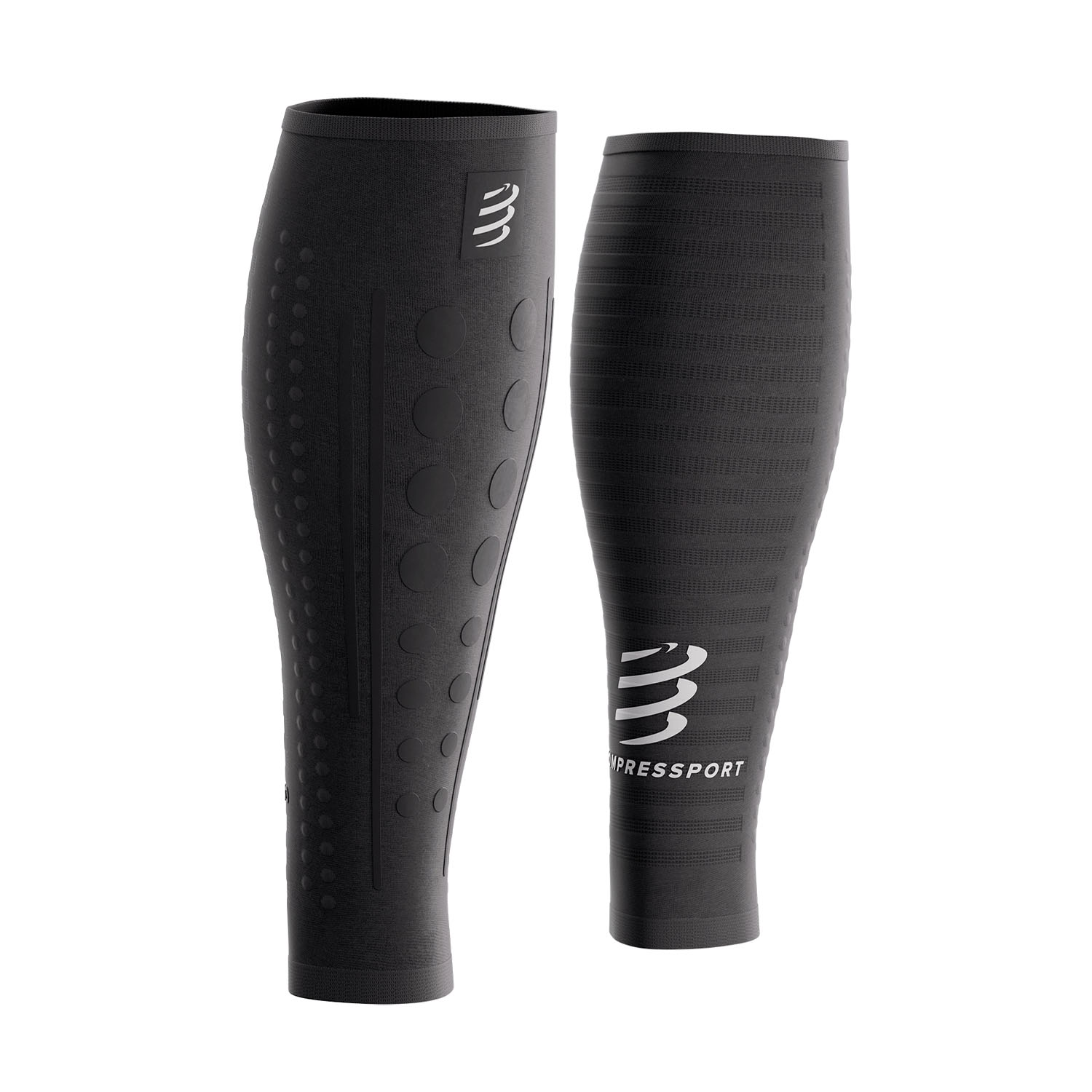 COMPRESSPORT R2 Aero 2.0 lábszárvédő Black/White
